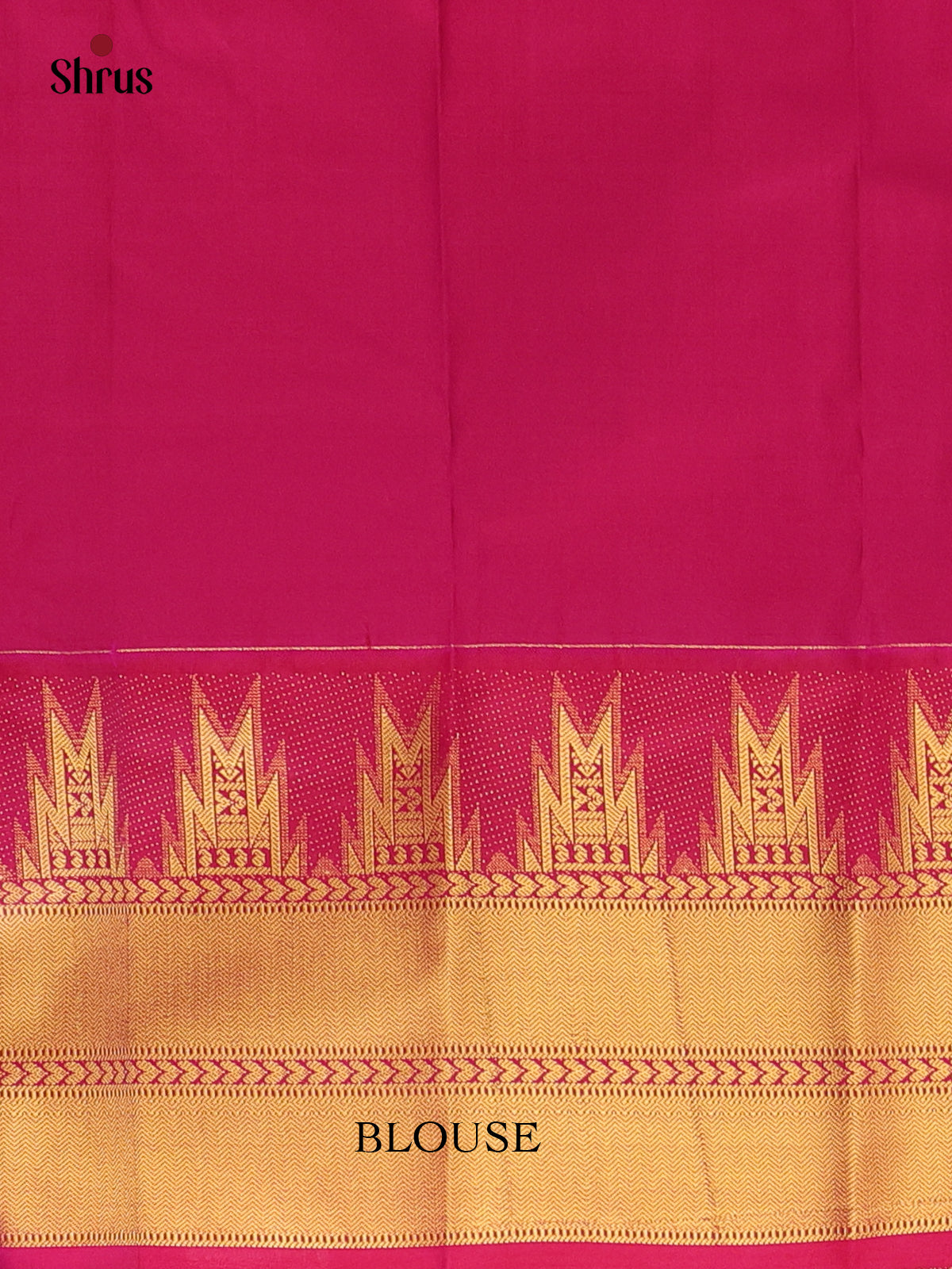 Yellow & Maroon - Bangalori silk Saree