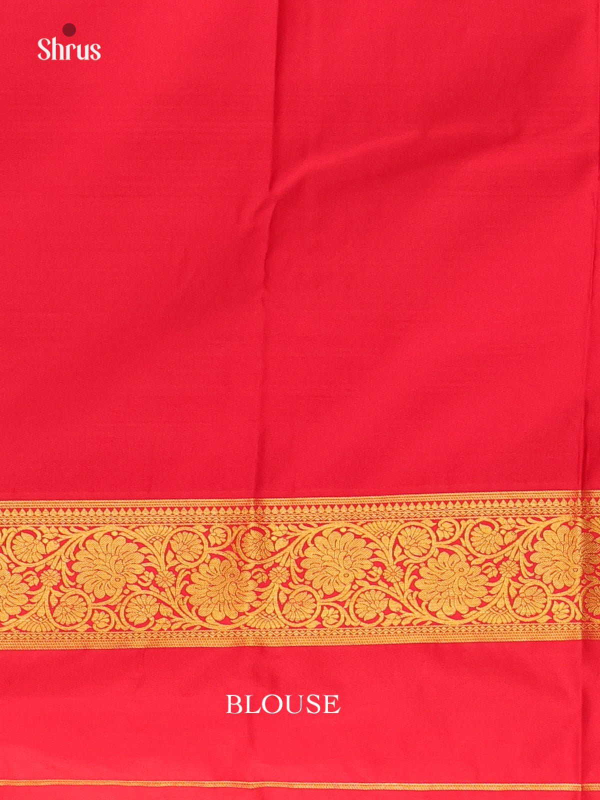 Lavender & Red- Bangalori silk Saree