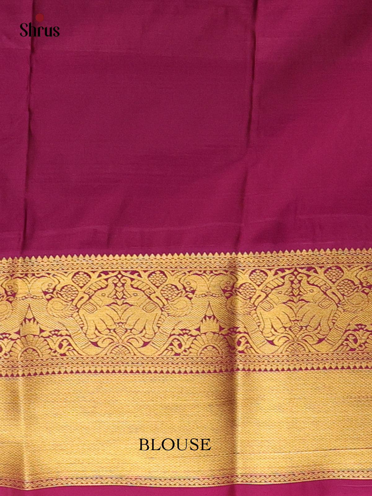 Red & Purple - Bangalori silk Saree - Shop on Shrus.com
