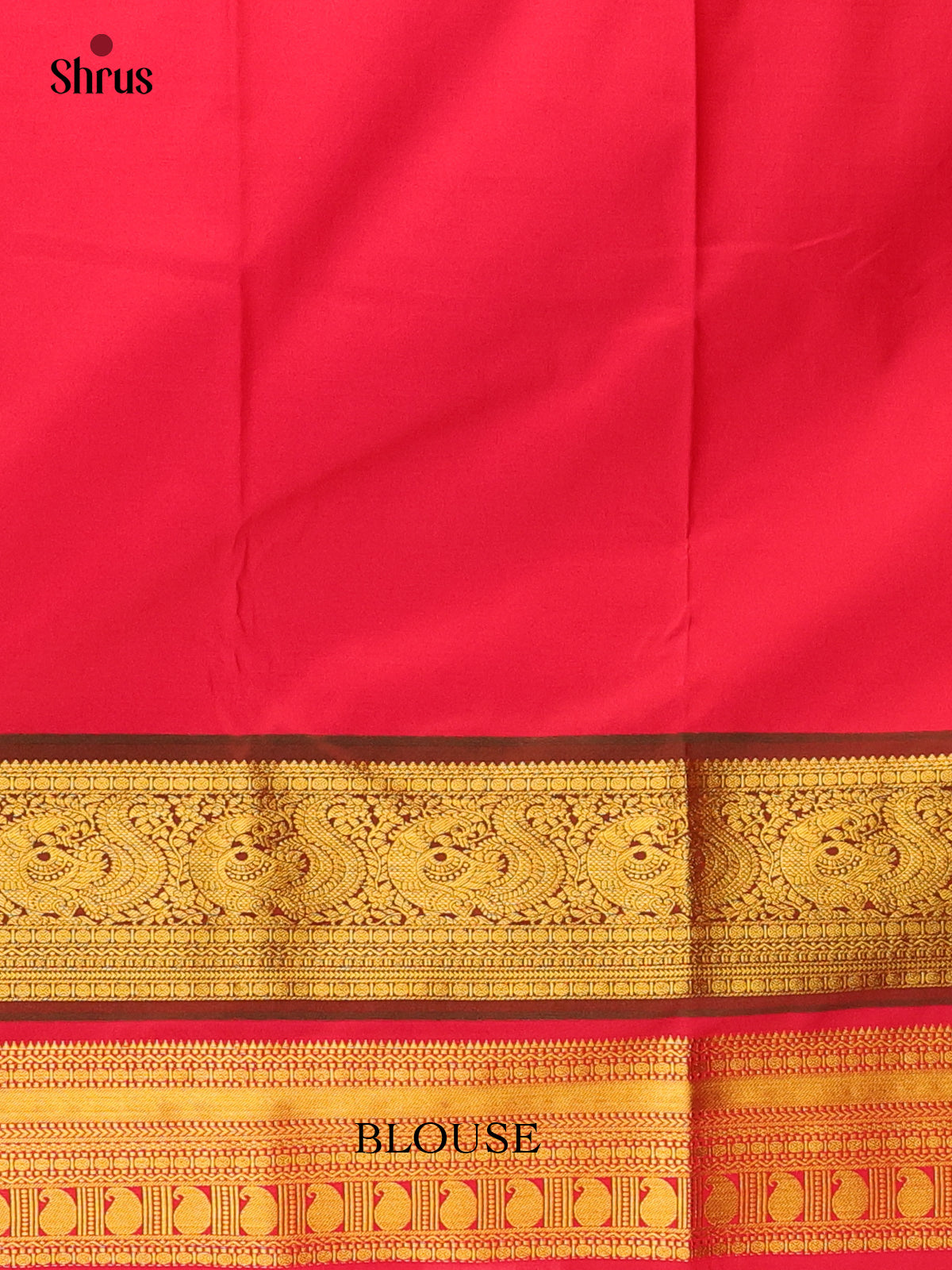 Yellow & Red - Bangalori silk Saree