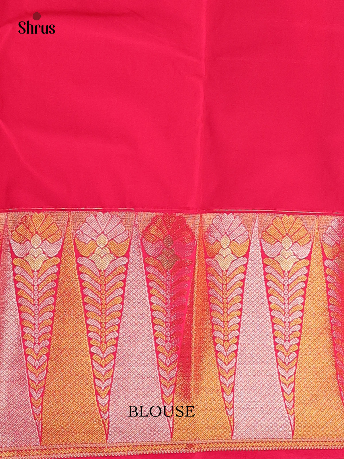 Violet & Pink - Bangalori silk Saree