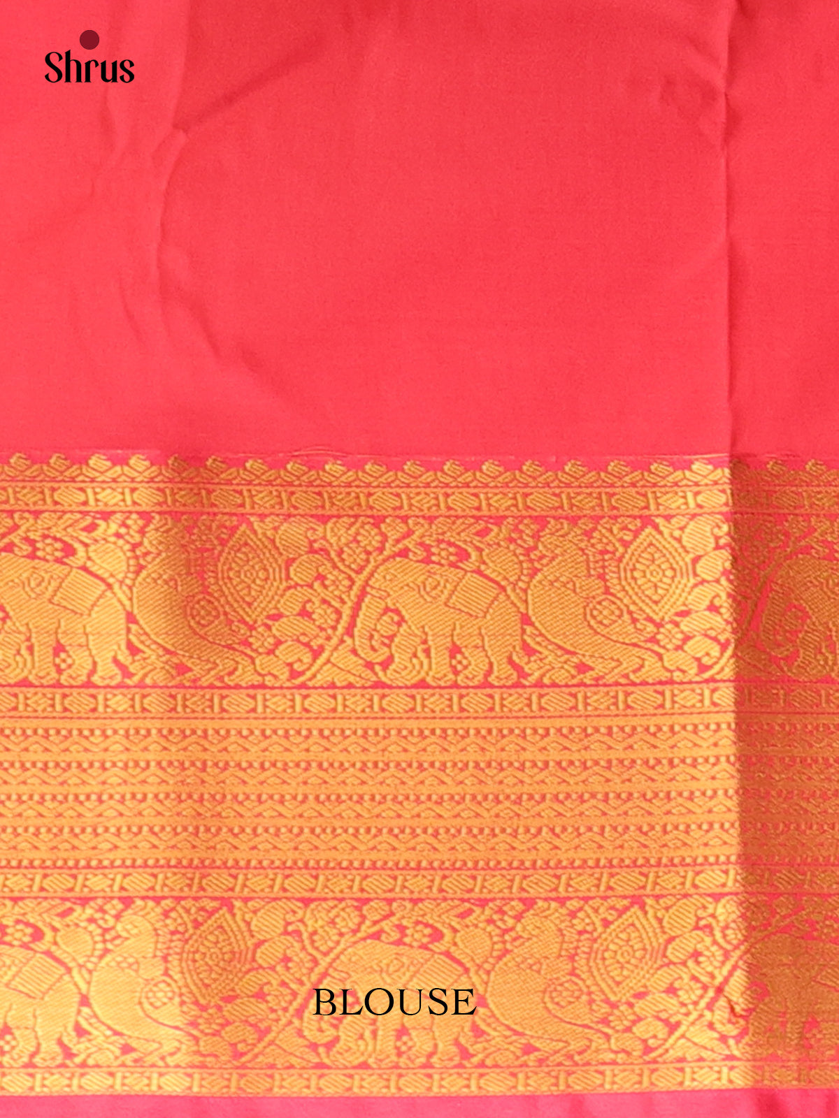 Parrot Green & Pink - Bangalori silk Saree