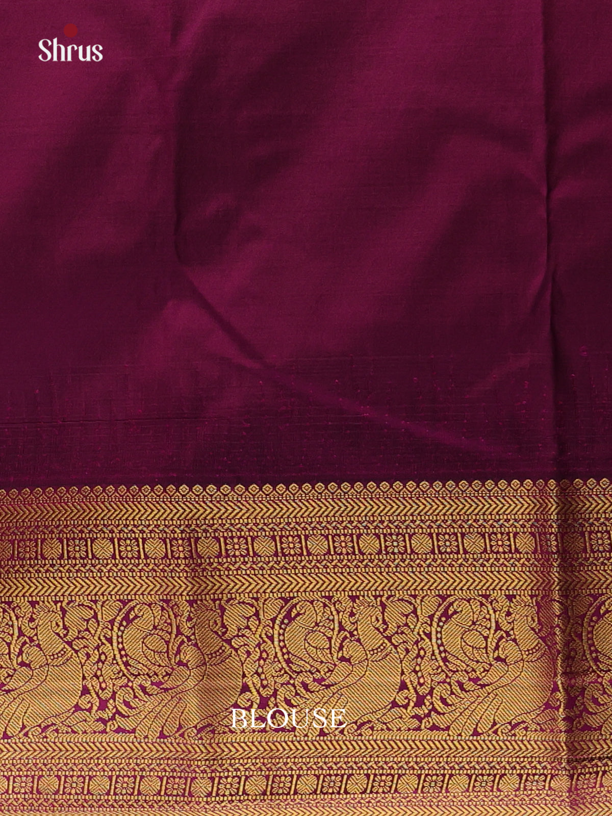 Red & Violet- Bangalori silk Saree - Shop on Shrus.com
