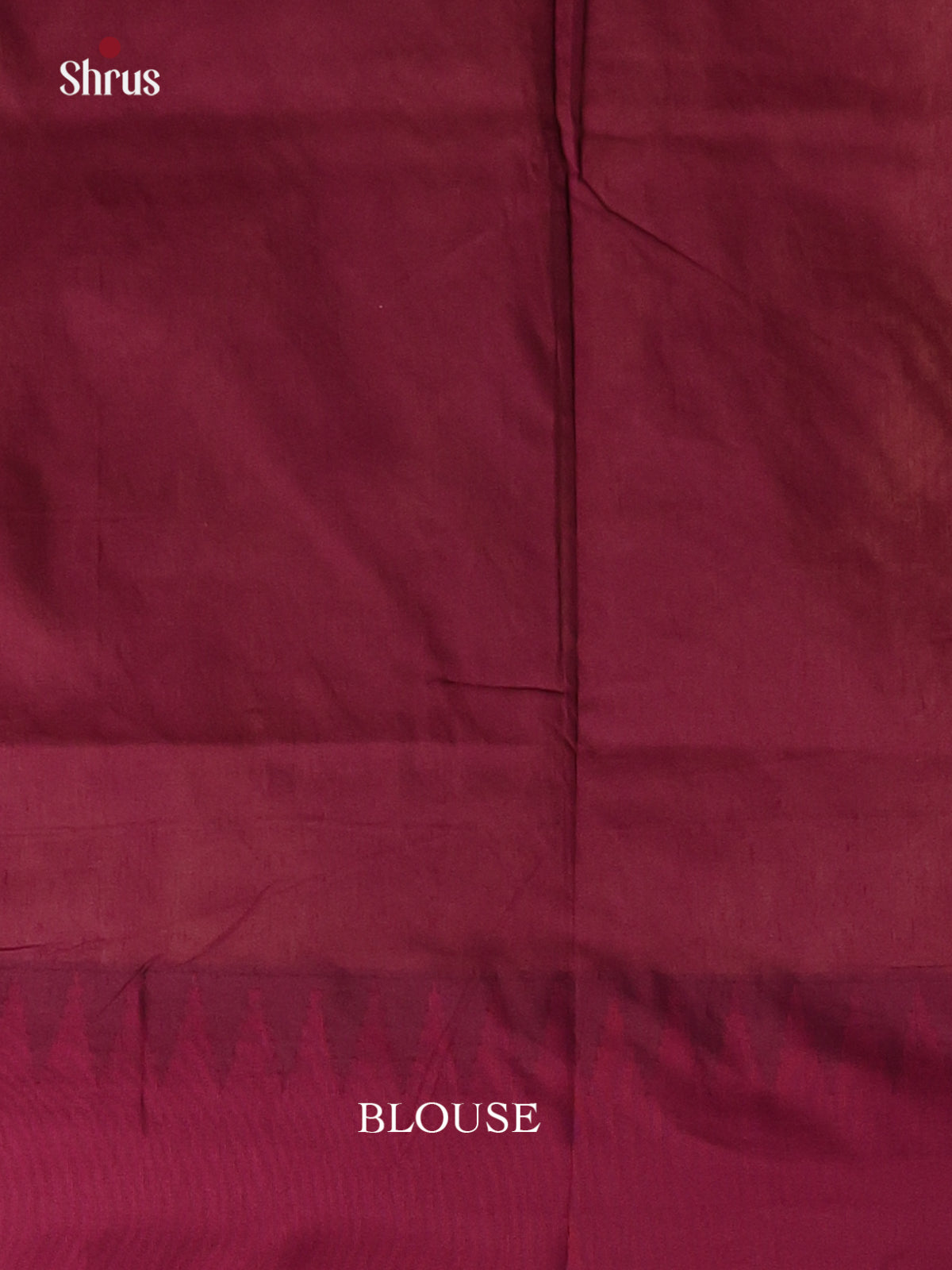 Green & Maroon - Kalyani Cotton Saree - Shop on Shrus.com
