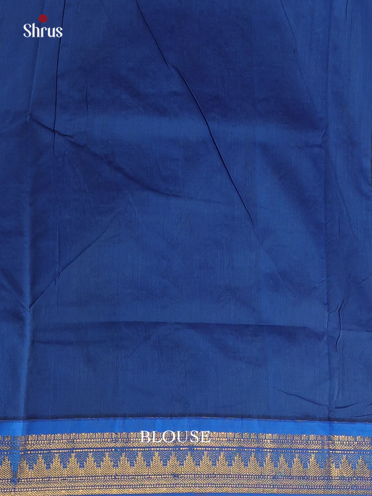 Black & Blue - Kalyani Cotton Saree - Shop on Shrus.com