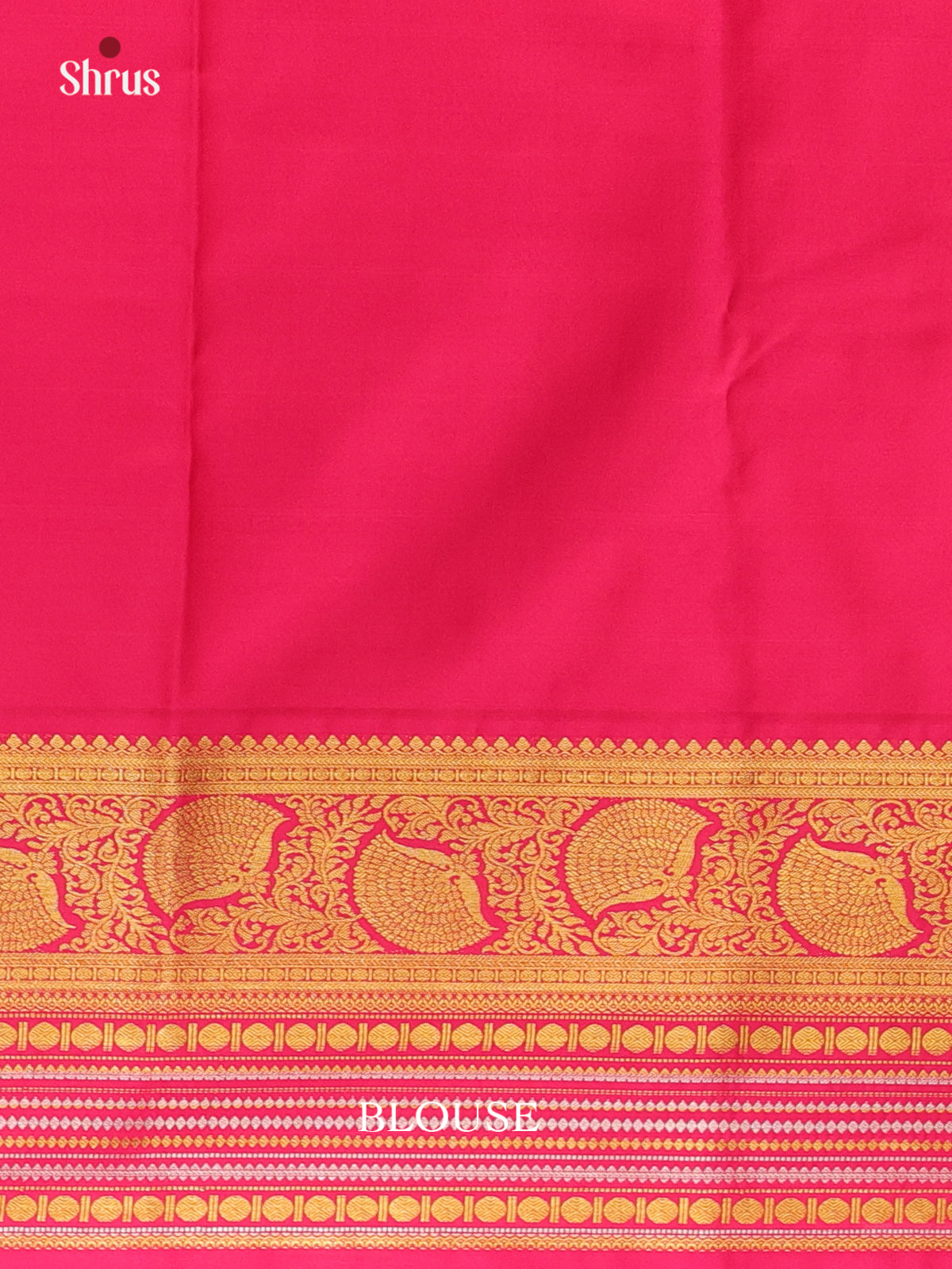 Violet & Pink- Bangalori silk Saree