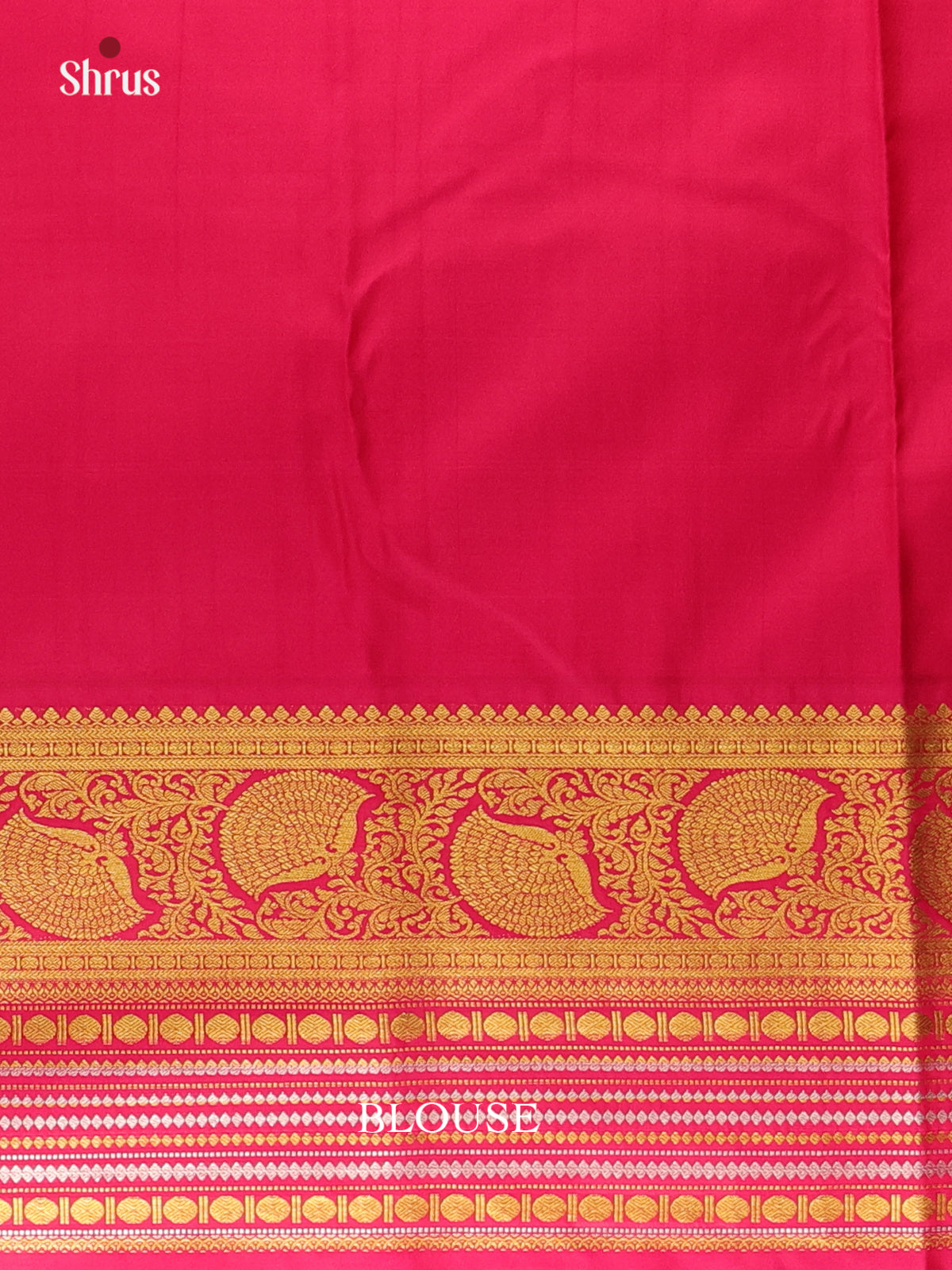 Mauve & Pink - Bangalori silk Saree