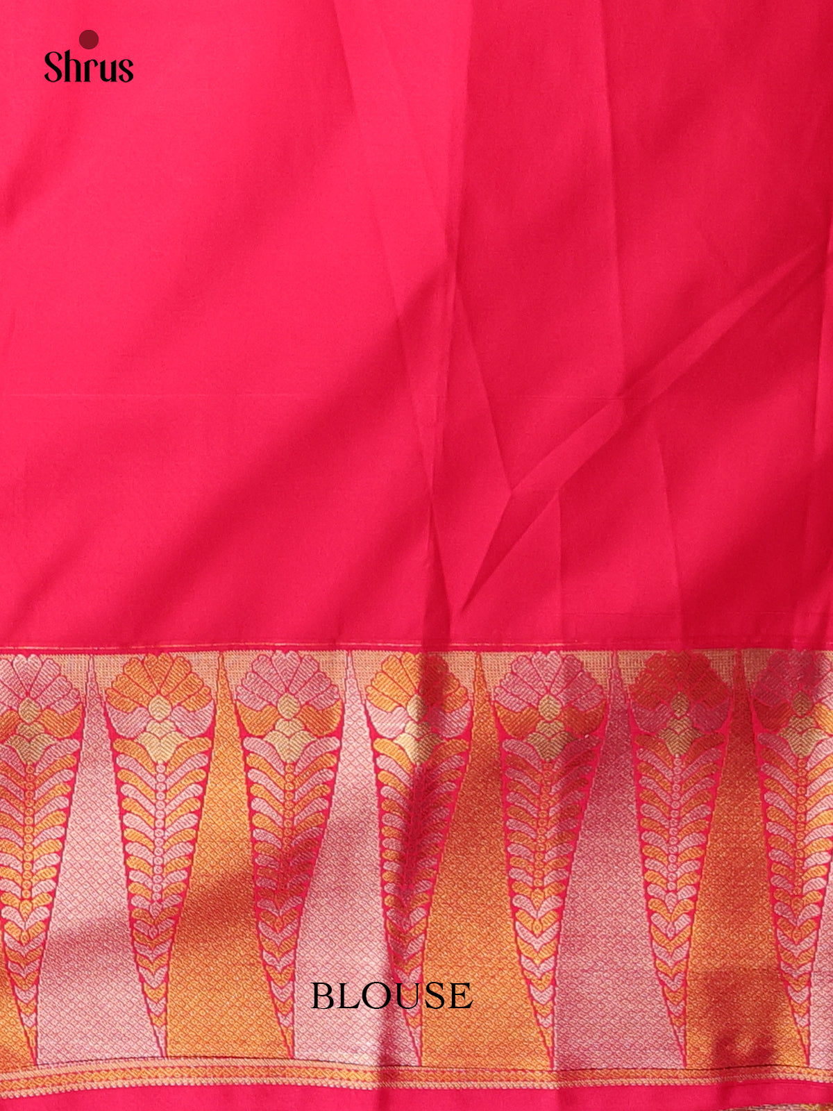 Violet & Pink - Bangalori silk Saree