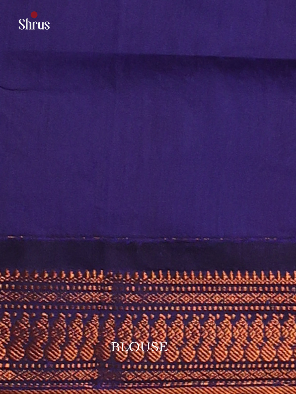 Maroon & Blue- Kalyani Cotton Saree