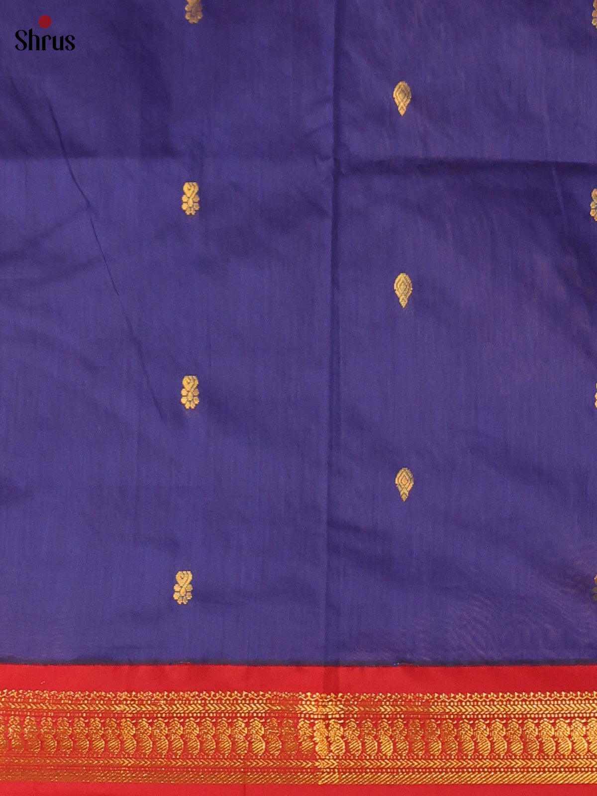 Violet & Maroon - Kalyani Cotton salwar unstitch