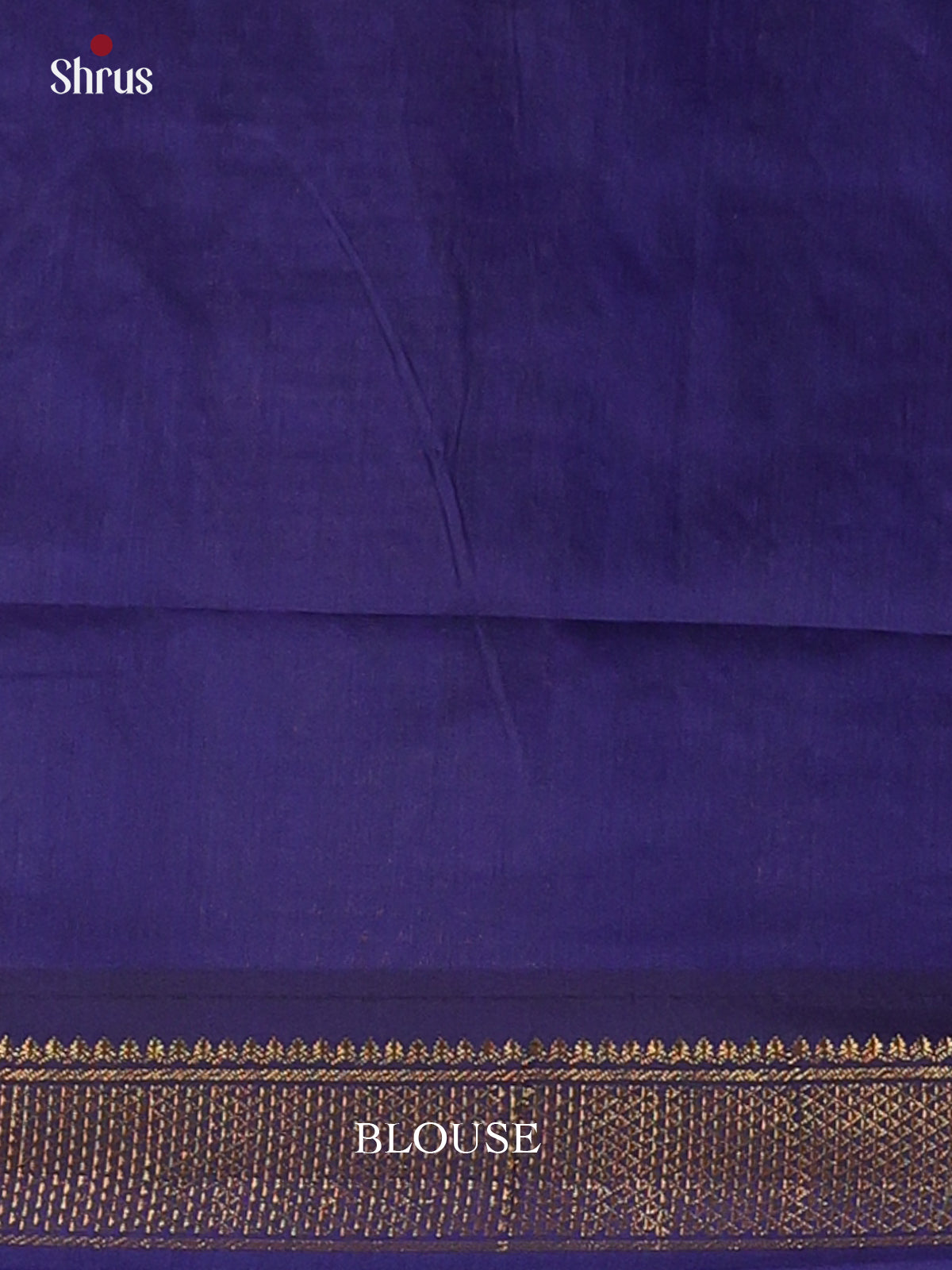 Blue- Kalyani Cotton Saree - Shop on Shrus.com