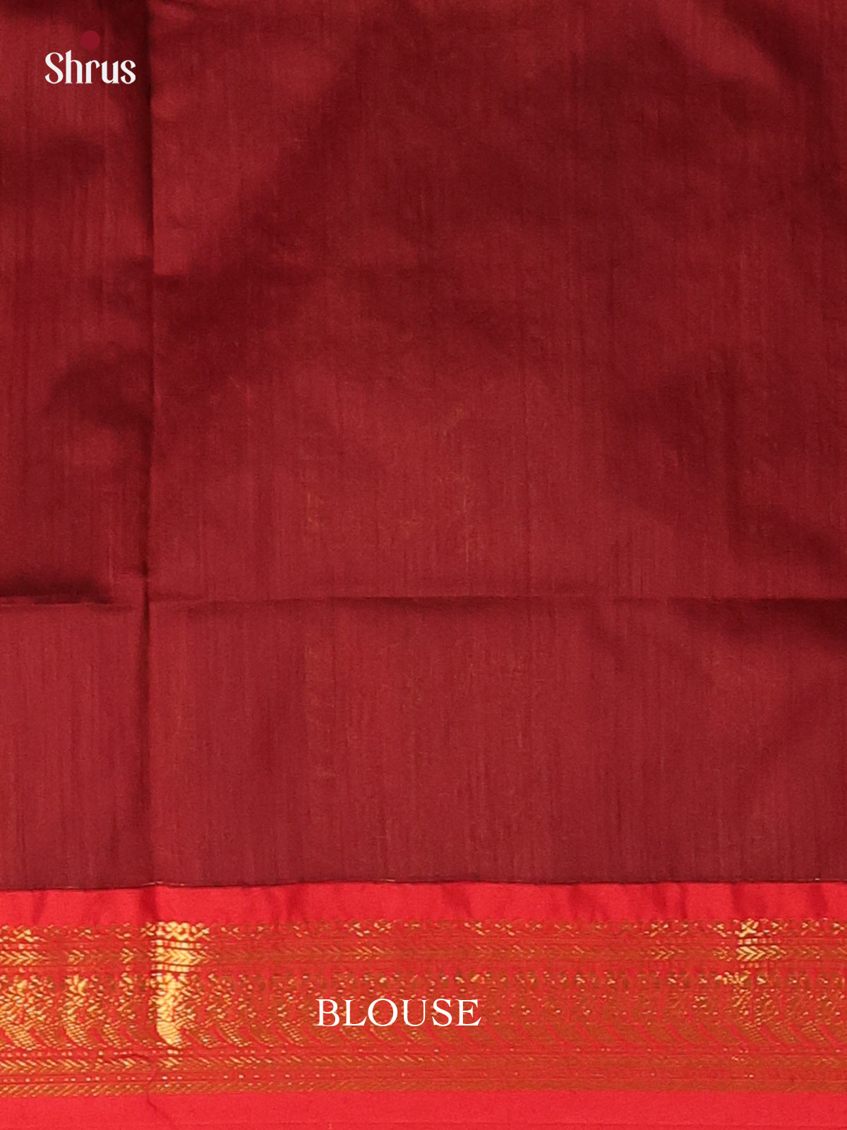 Beige & Maroon- Kalyani Cotton Saree - Shop on Shrus.com