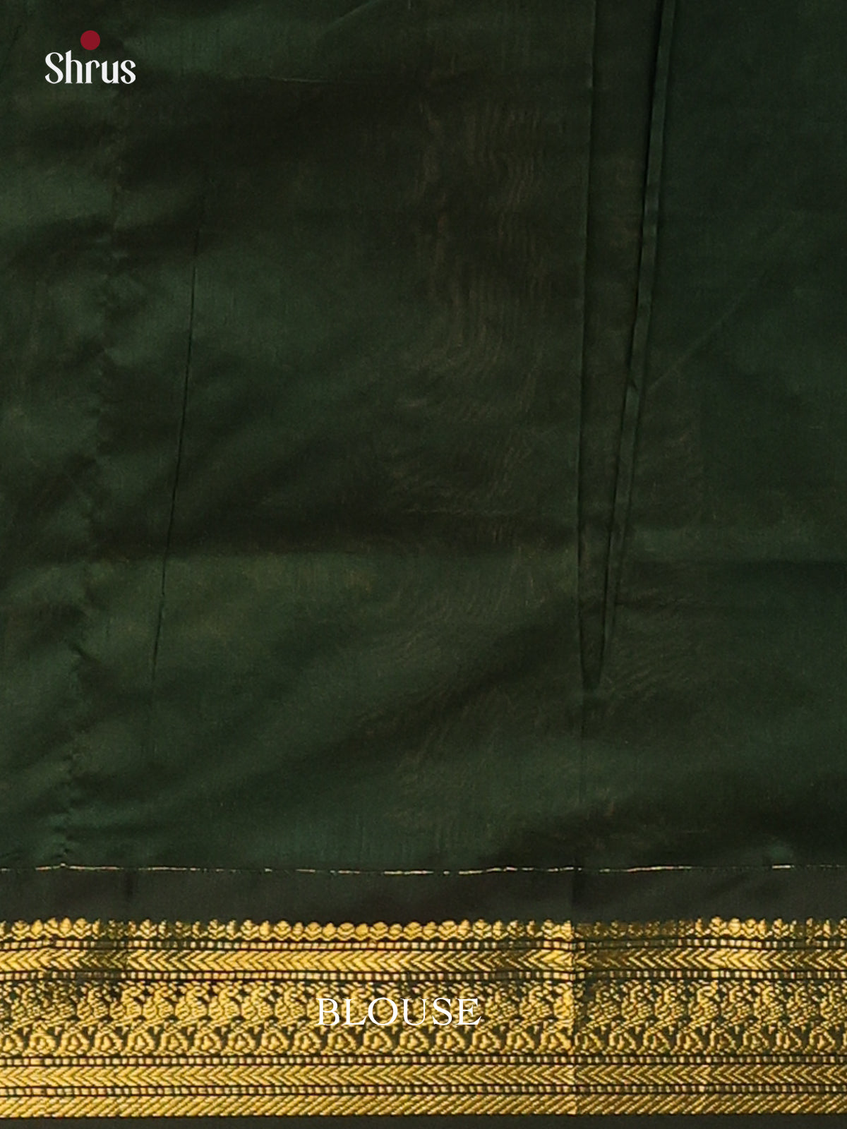Chutney Green & Green  - Kalyani Cotton Saree - Shop on Shrus.com