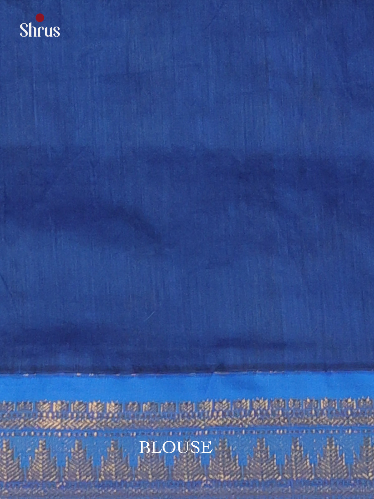 Black & Blue - Kalyani Cotton Saree - Shop on Shrus.com