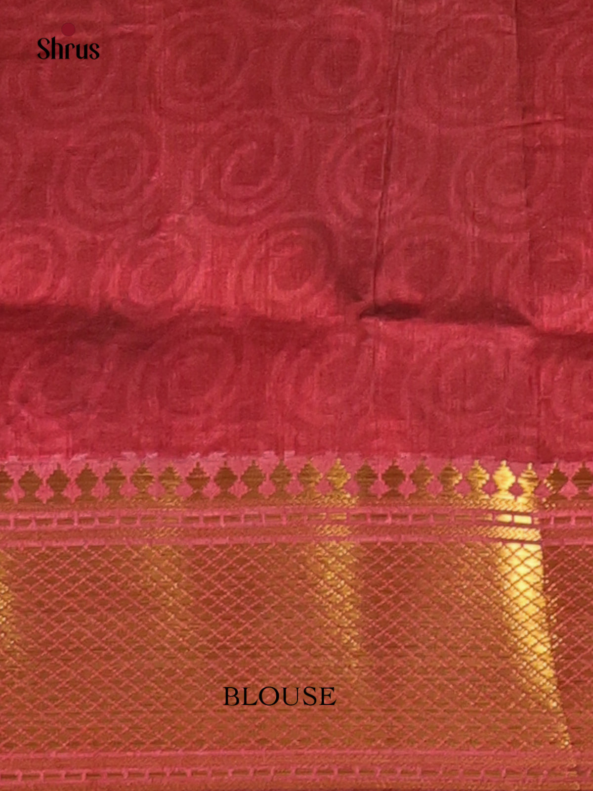 Black & Maroon - Semi Patola Saree