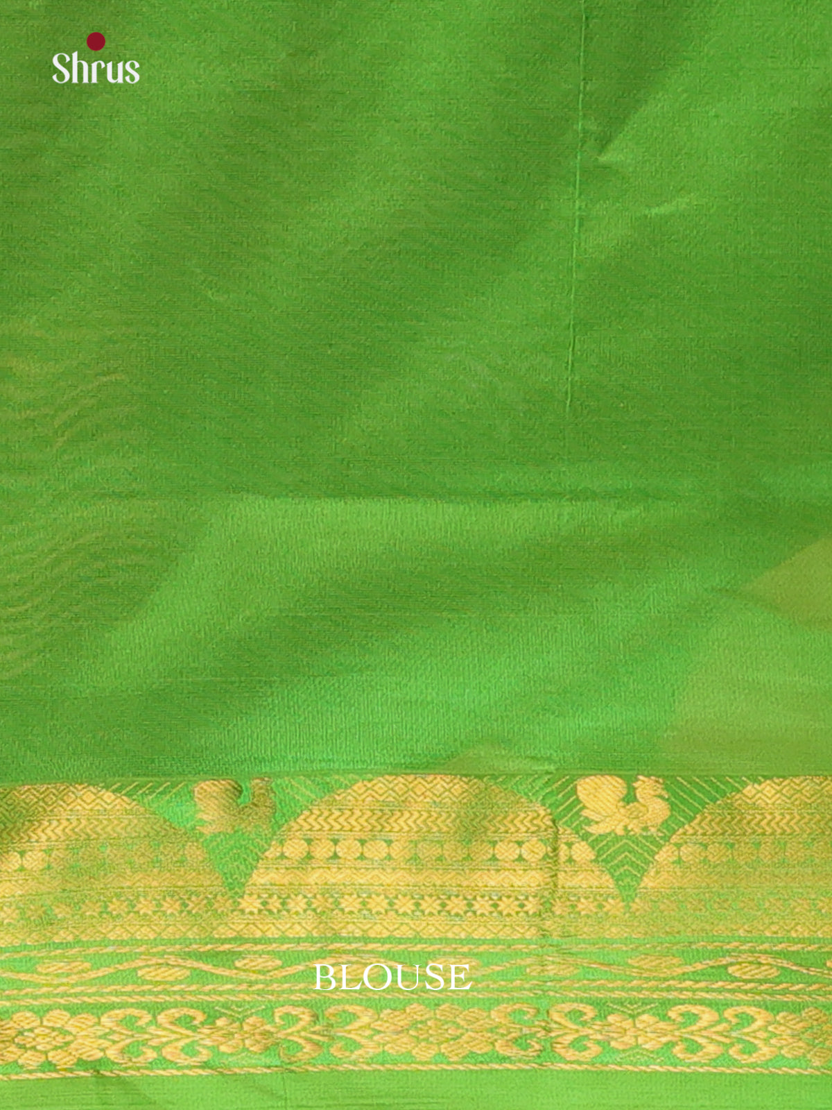 Red & Green - Silkcotton-halfpure Saree