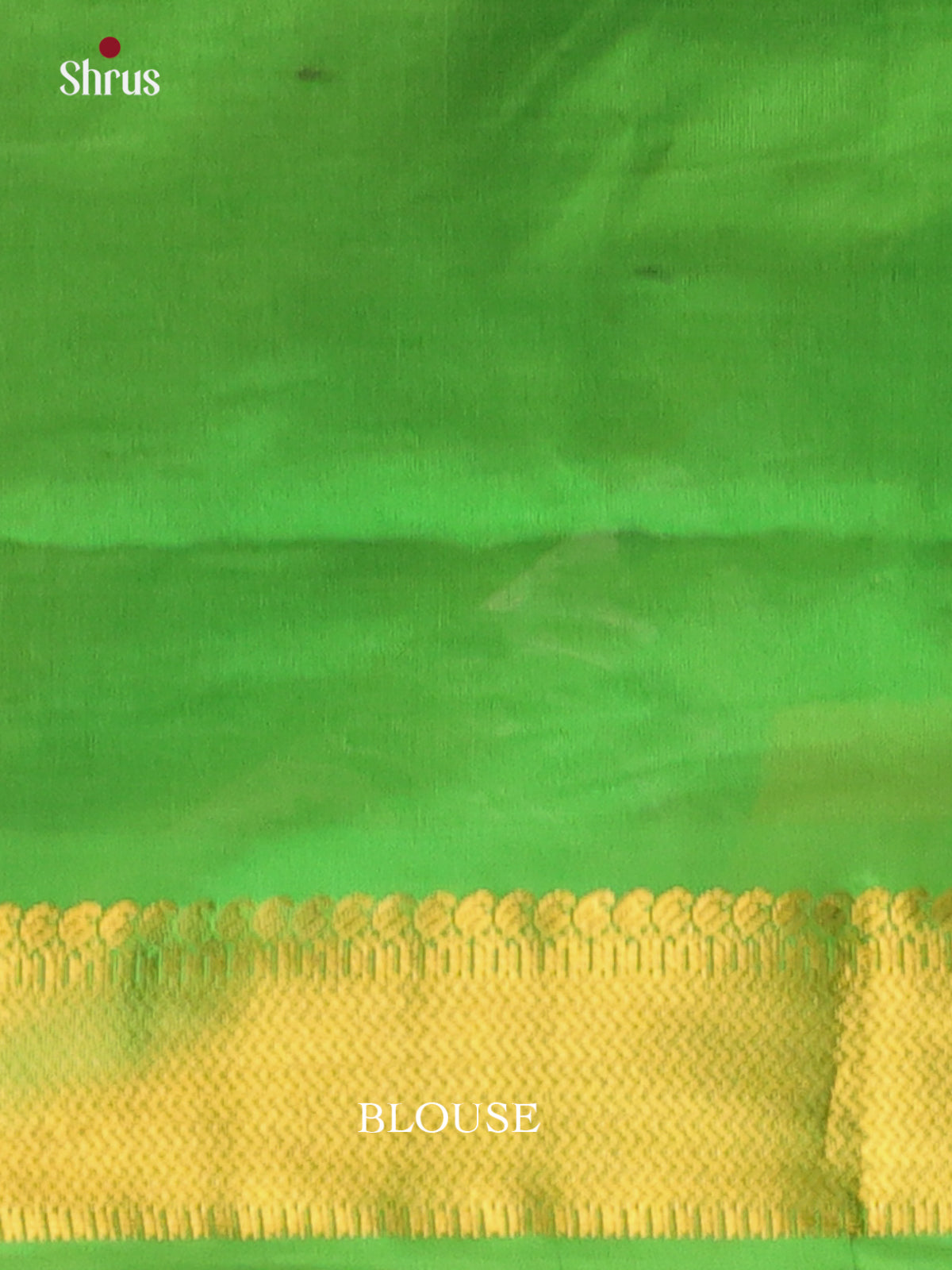 Red & Green - Silkcotton-halfpure Saree