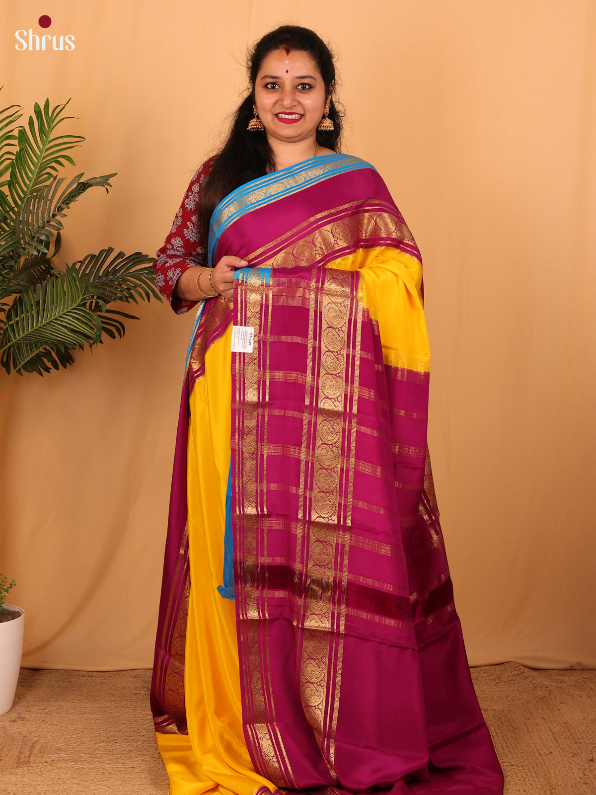 DAS04239 - Mysore Silk Saree