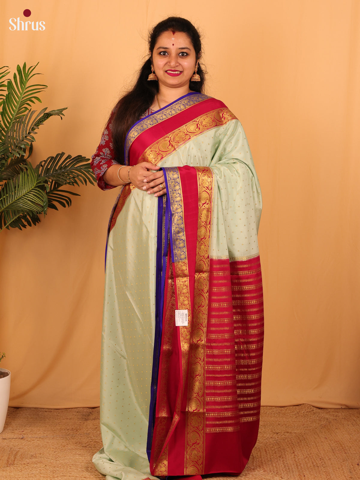 DAS04244 - Mysore Silk Saree