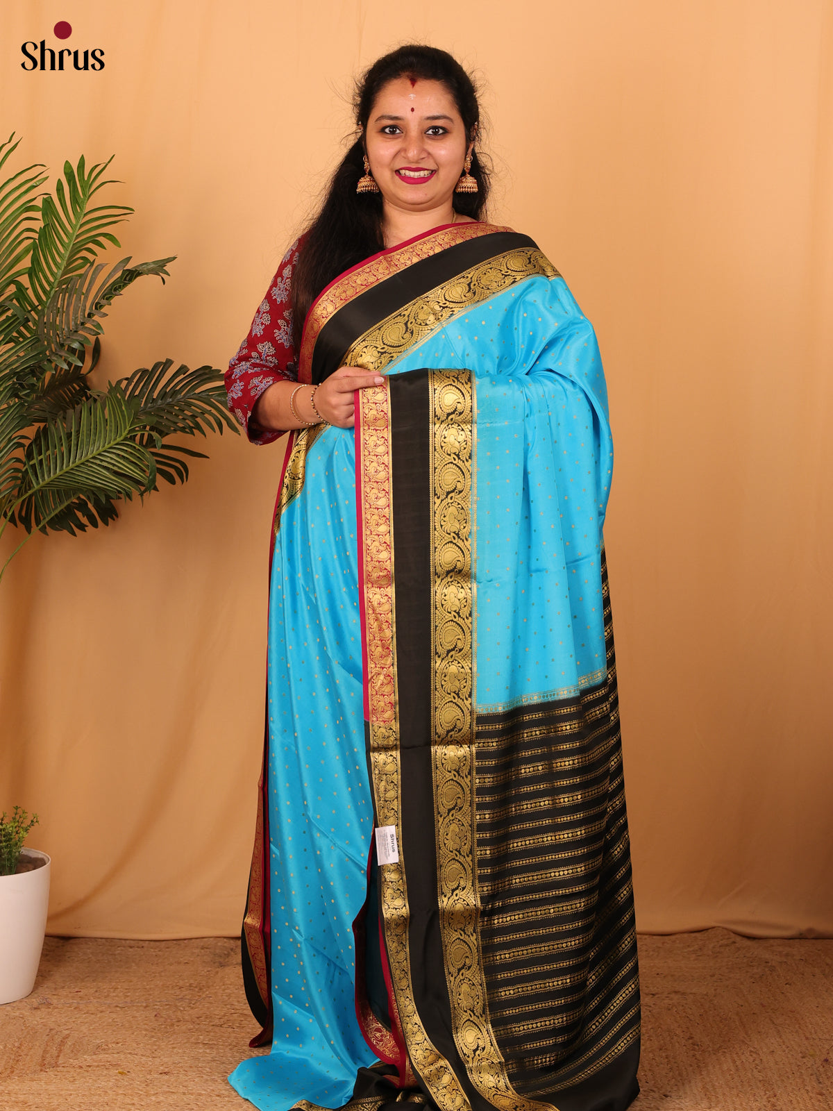 DAS04247 - Mysore Silk Saree