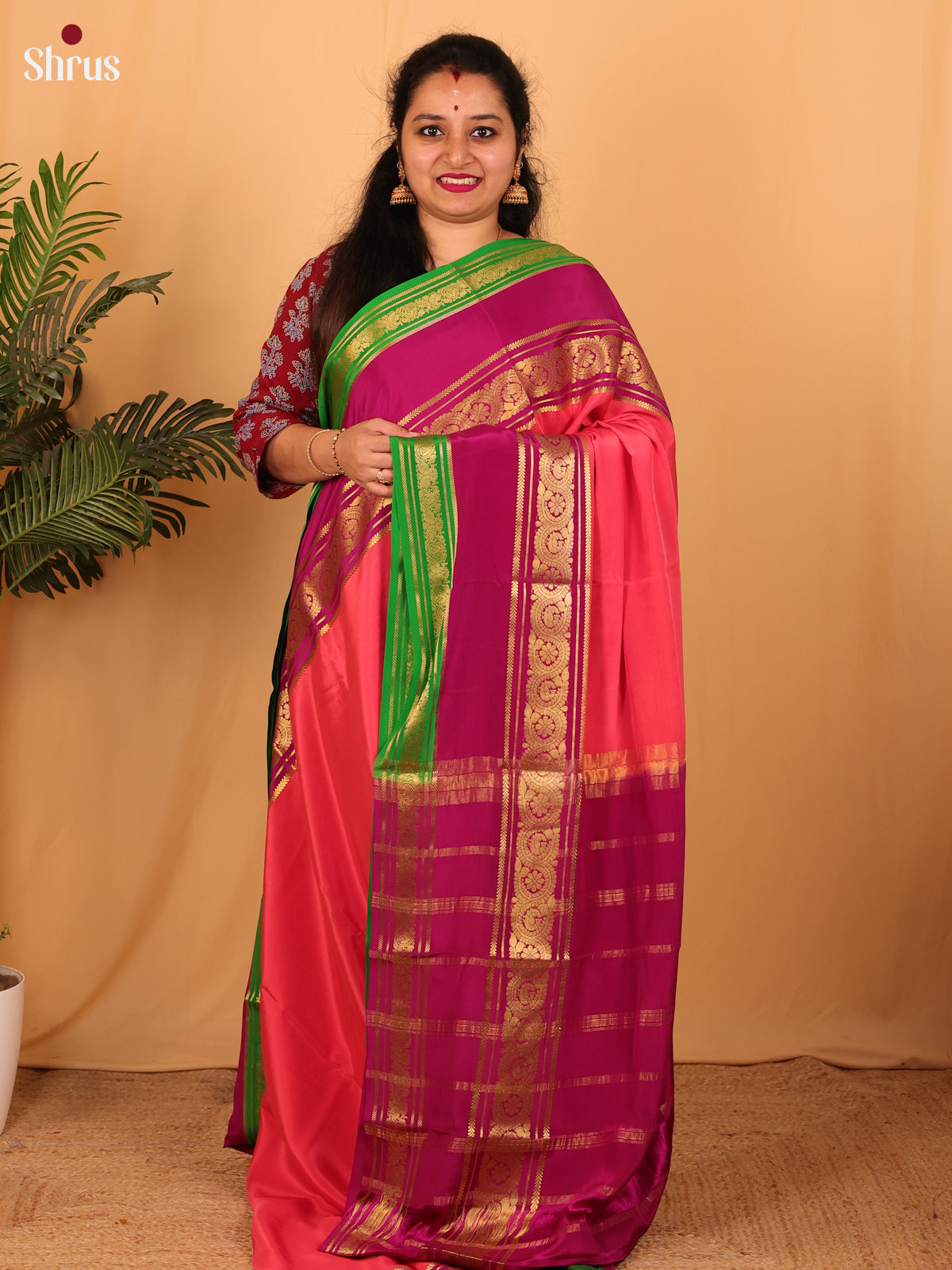 DAS04256 - Mysore Silk Saree