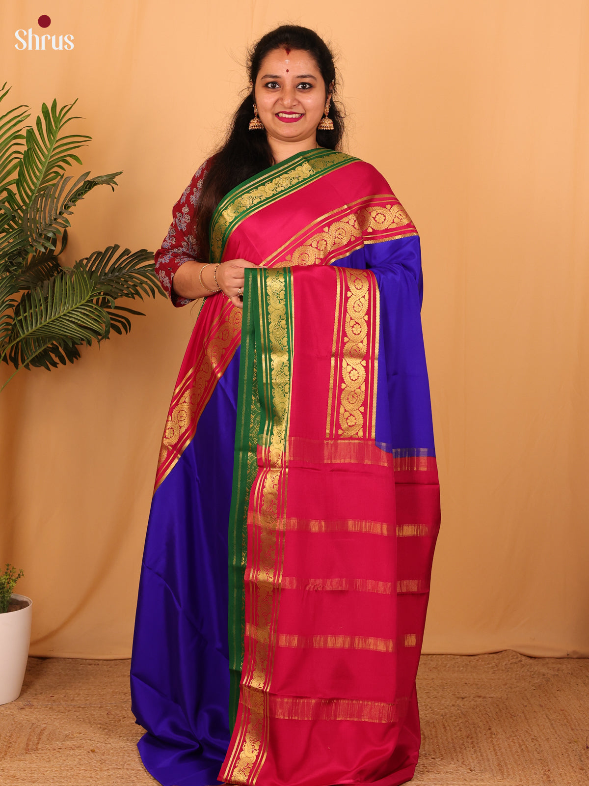 DAS04257 - Mysore Silk Saree