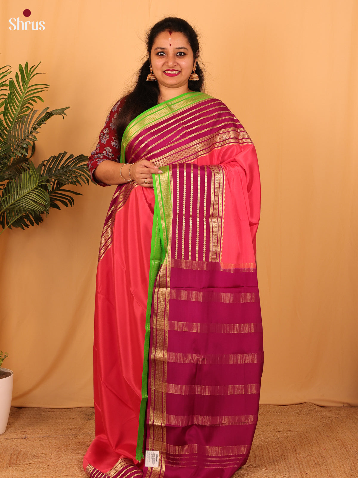 DAS04258 - Mysore Silk Saree