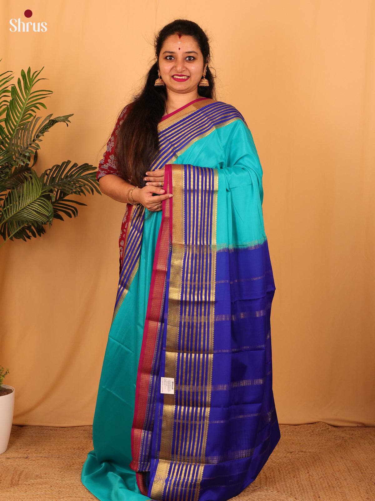 DAS04269 - Mysore Silk Saree