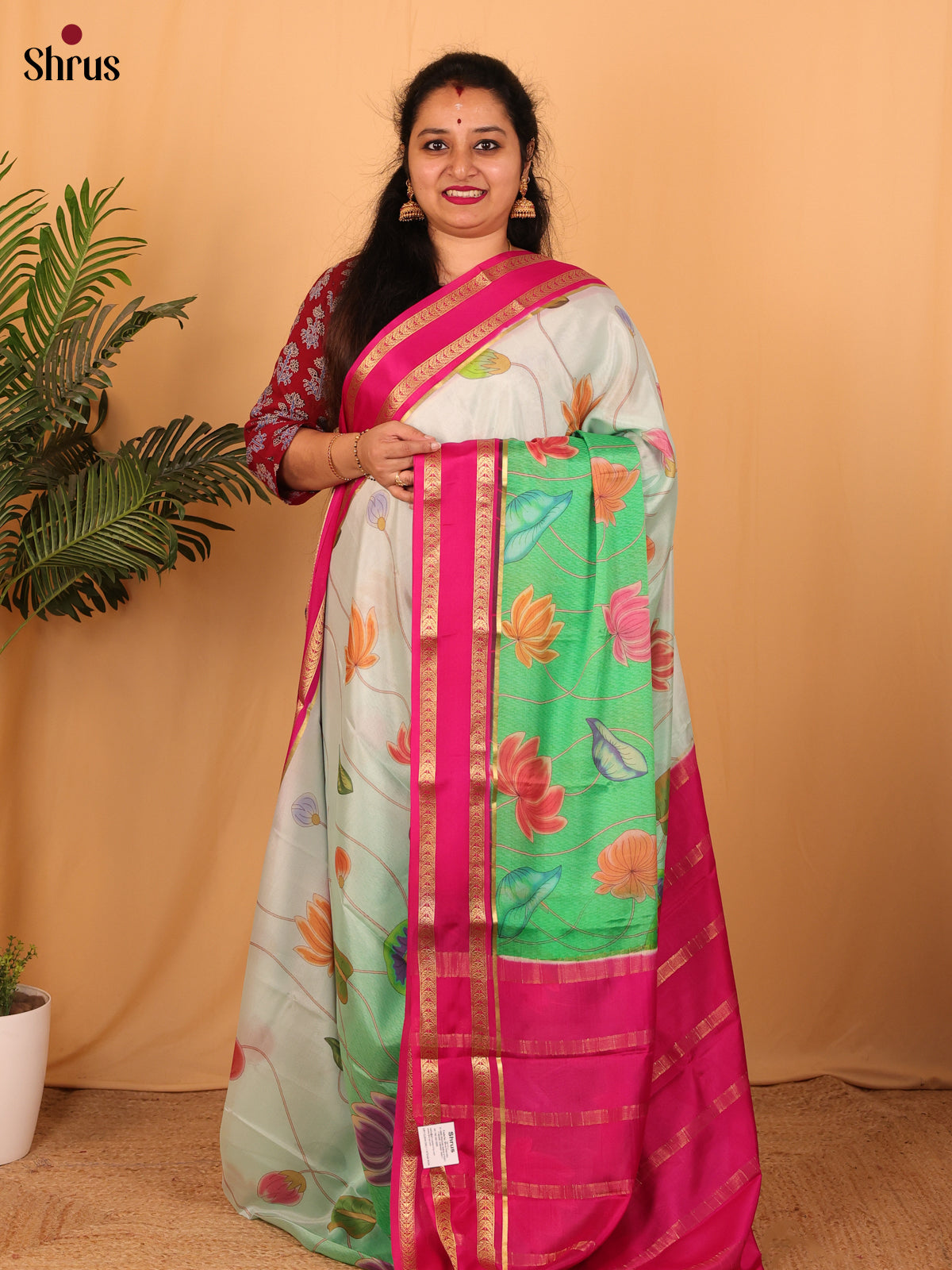 DAS04303 - Mysore Silk Saree