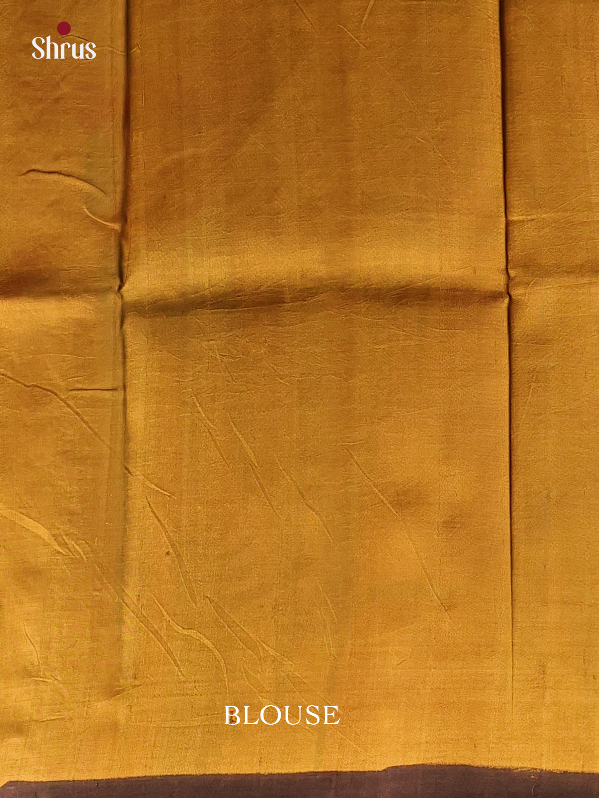 Red & Mustard - Murshidabad Silk Saree