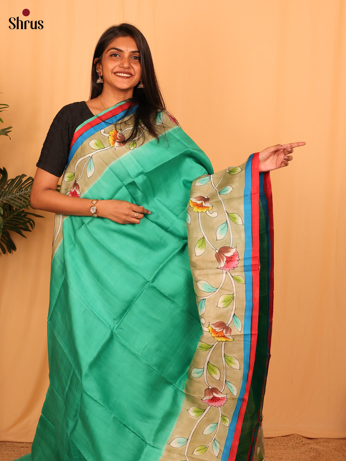 DAS04331 - Murshidabad Silk Saree