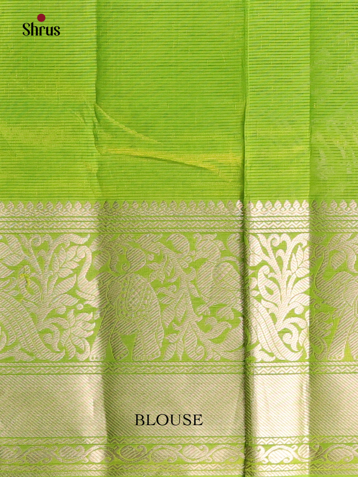 Green(single Tone) - Mangalagiri silkcotton Saree