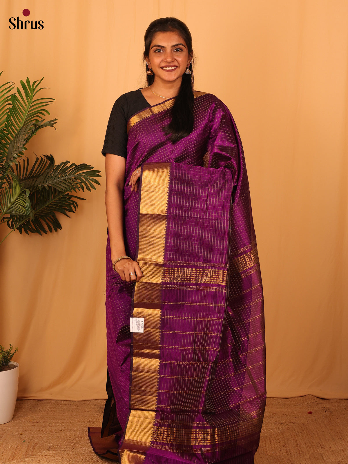 DAS06115 - Mangalagiri silkcotton Saree