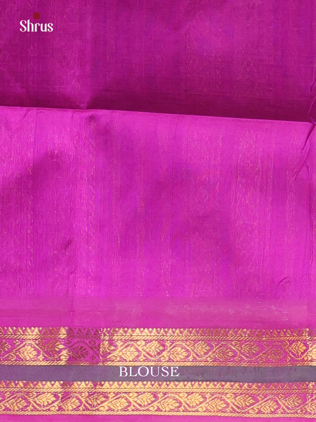 Green & Purple - Silk Cotton Saree - Shop on Shrus.com