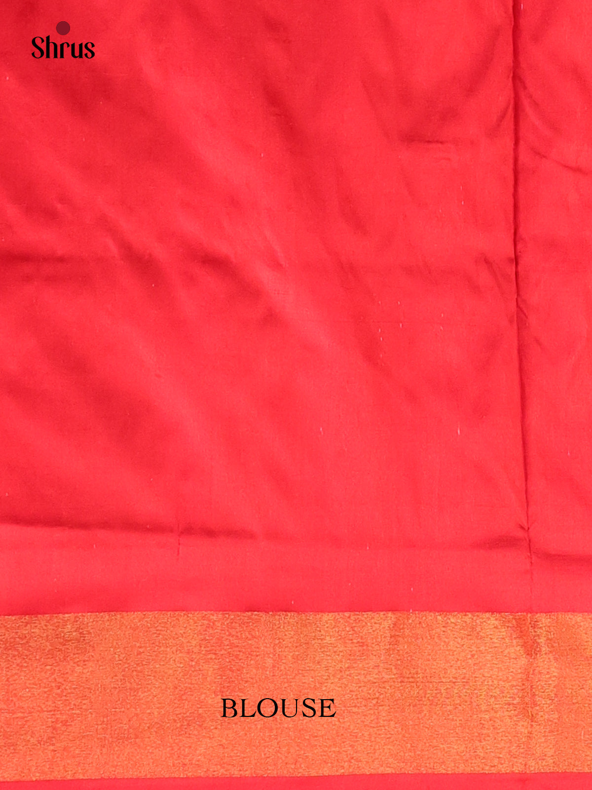 Maroon & Red - Ikkat Silk Saree