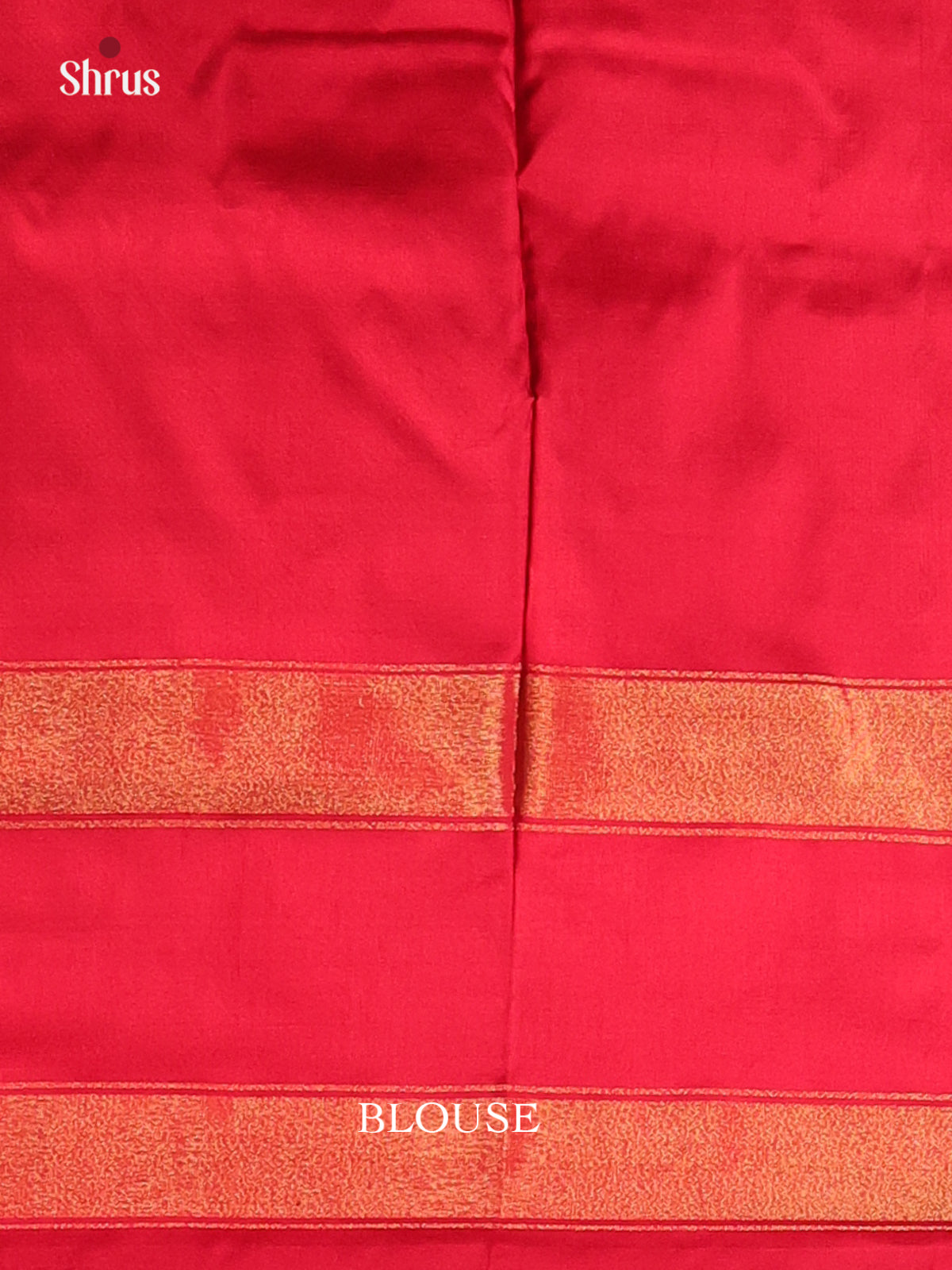 Violet & Red - Ikkat Silk Saree