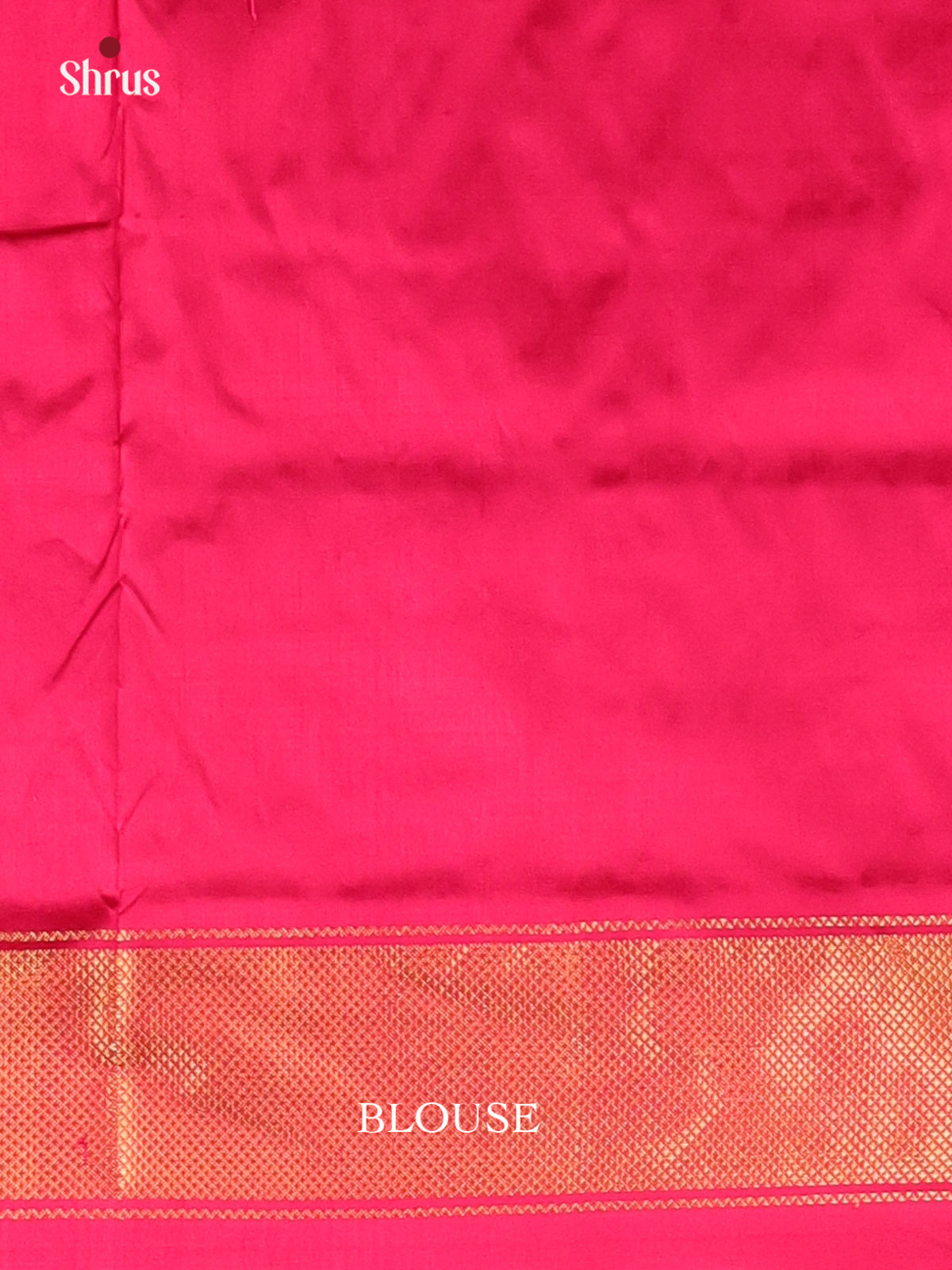 Purple & Maroon   - Ikkat Silk Saree