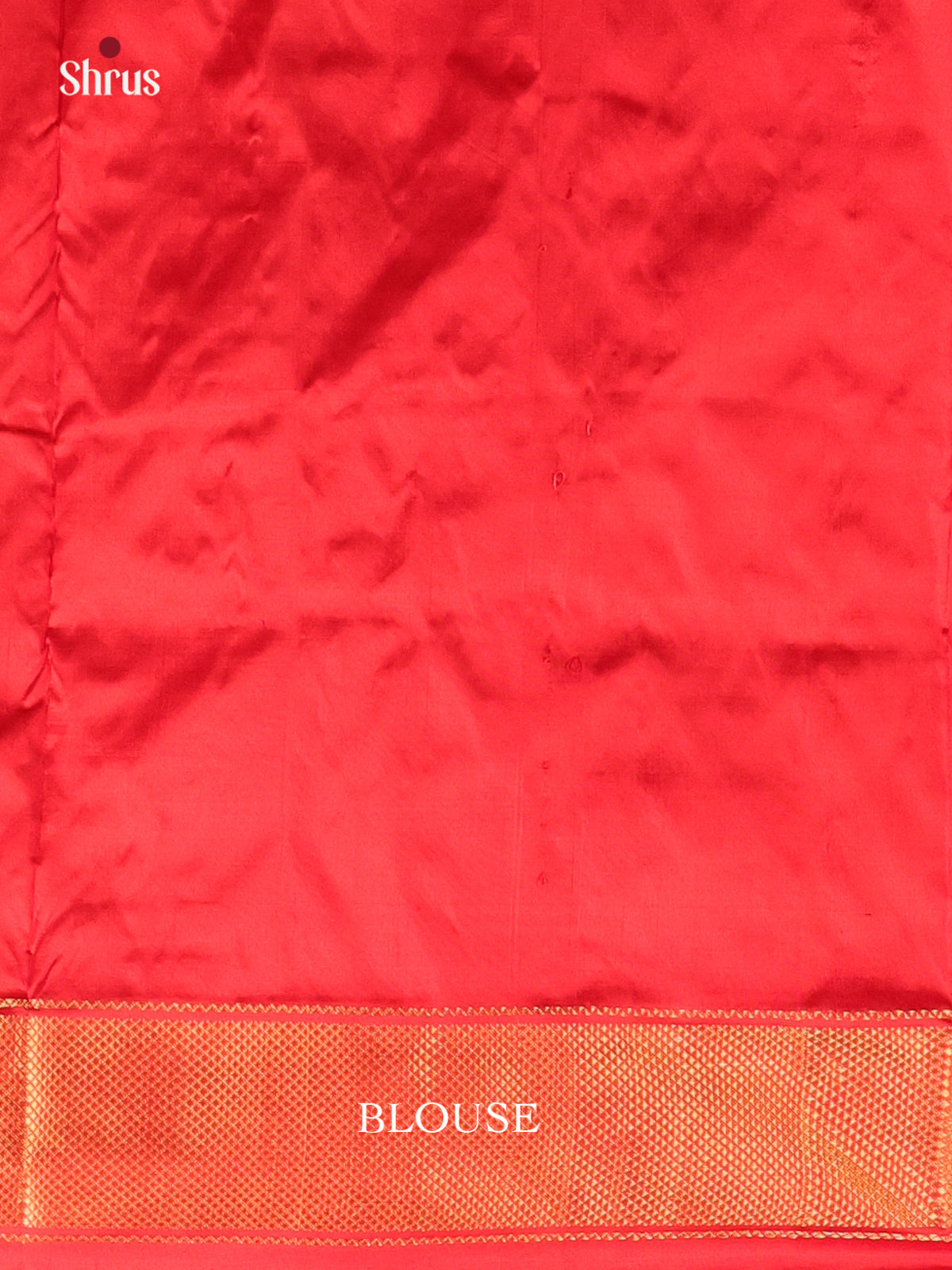 Violet & Red- Ikkat Silk Saree