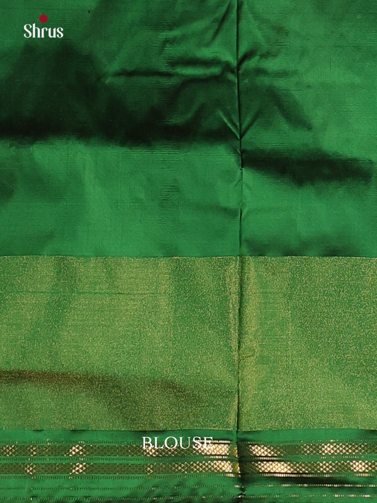 Reddish Pink & Green - Ikkat Silk Saree