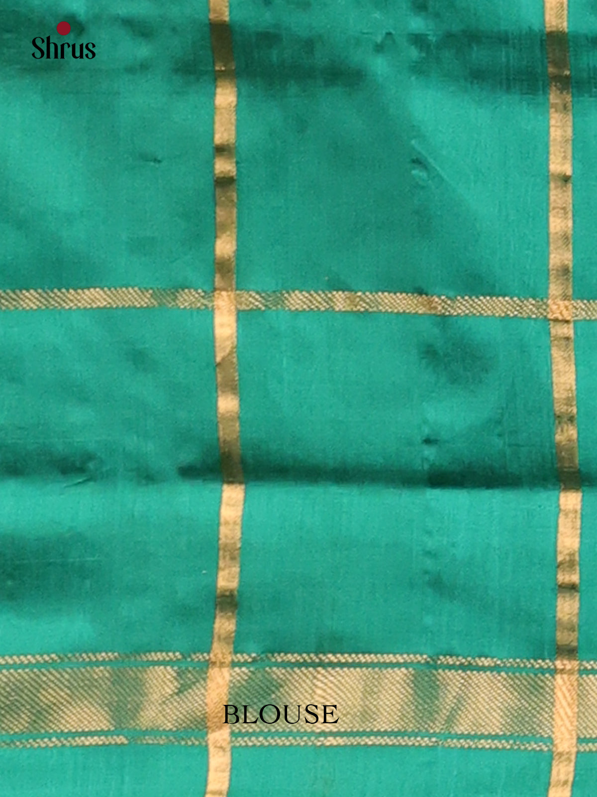 Leaf Green & Green-  Ikkat Silk Saree