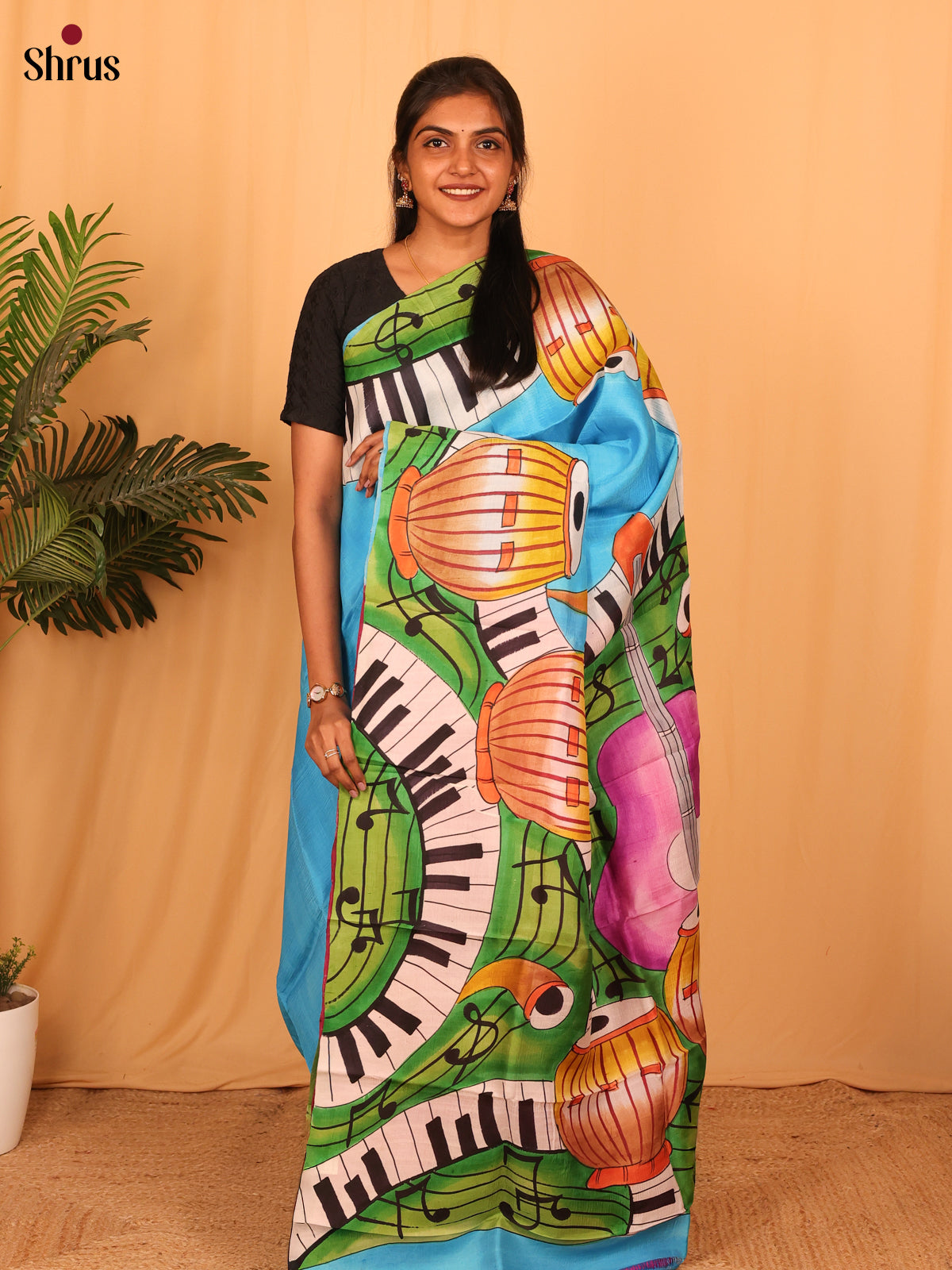 DAS06271 - Murshidabad Silk Saree