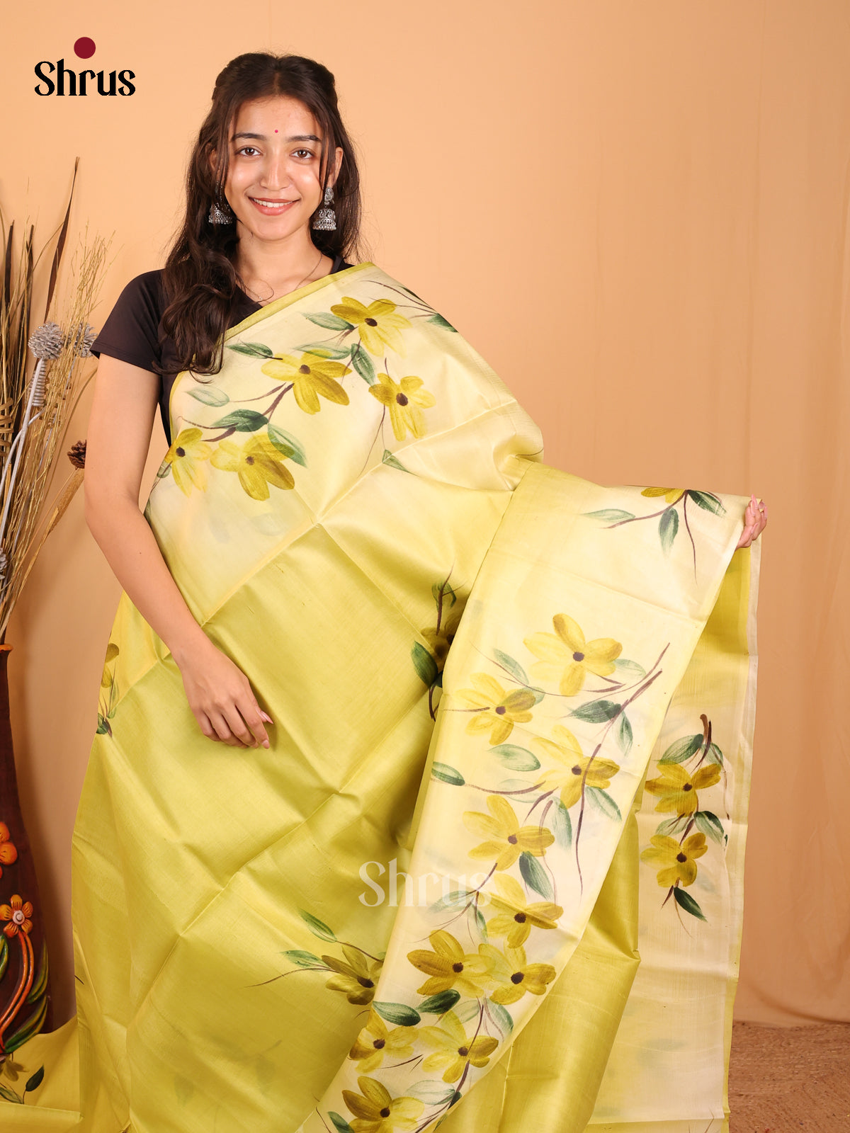 DAS06288 - Murshidabad Silk Saree - Shop on Shrus.com