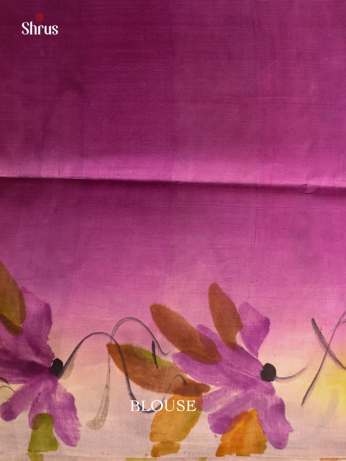 Purple & Lavender - Murshidabad Silk Saree