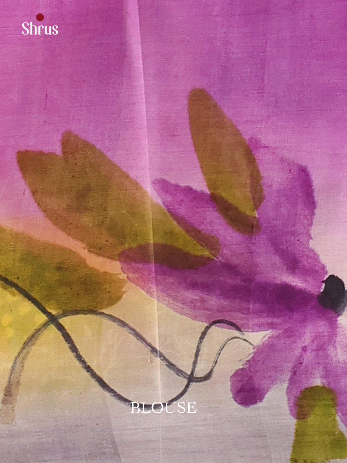 Purple & Lavender- Murshidabad Tussar Silk Saree - Shop on Shrus.com