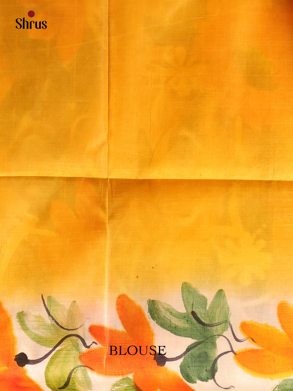 Yellow - Murshidabad Silk Saree