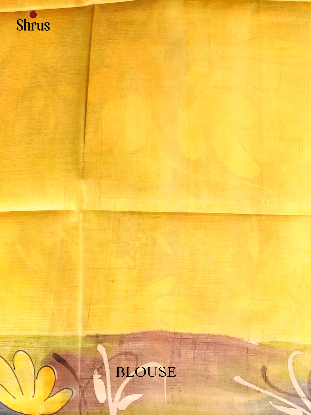 Mustard & Brown - Murshidabad Silk Saree