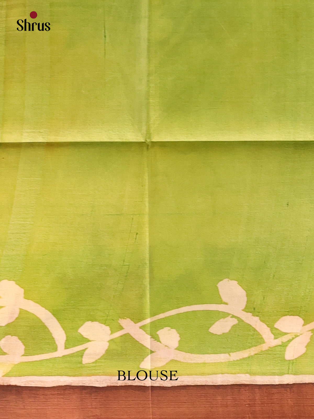 Peach & Green - Murshidabad Silk Saree