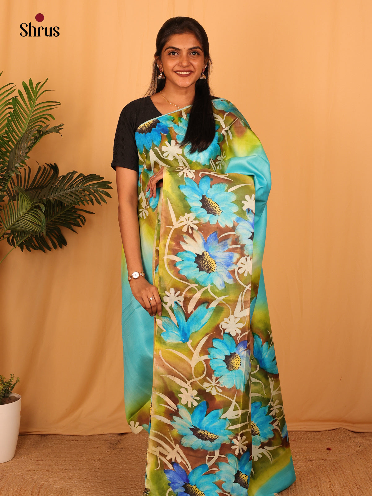 DAS06316 - Murshidabad Silk Saree