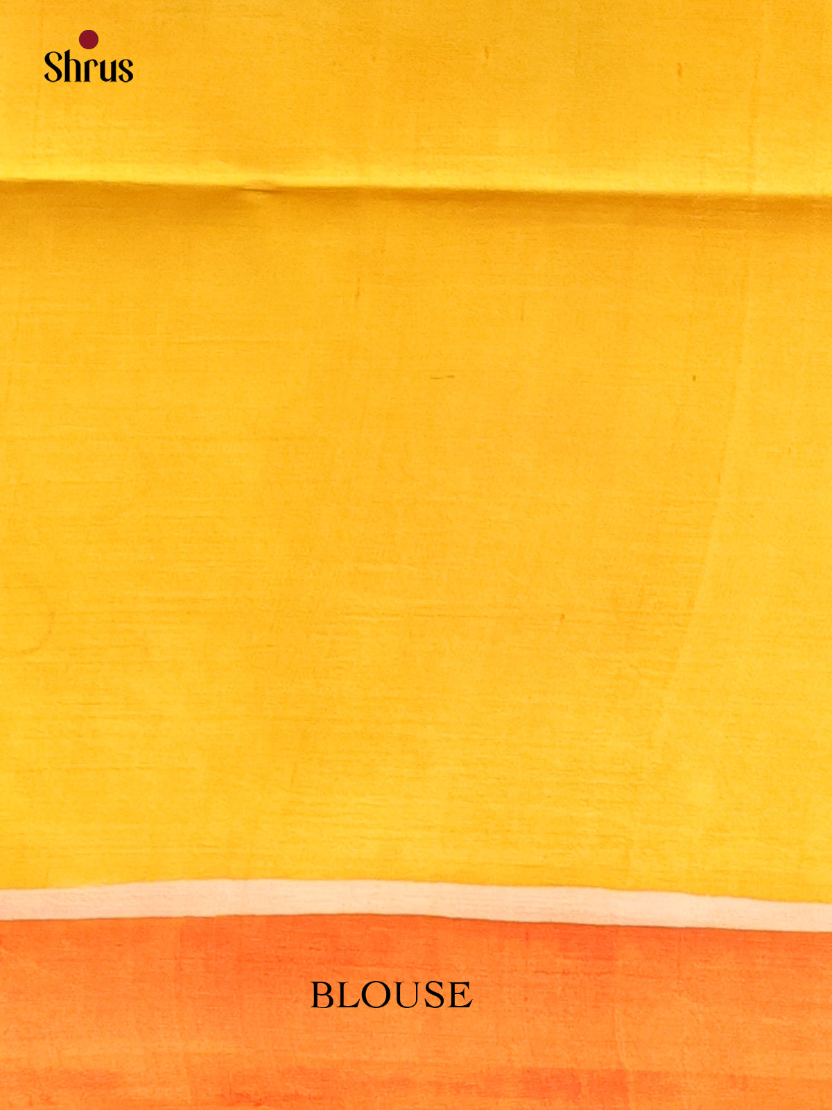 Peach  & Yellow- Murshidabad Silk Saree