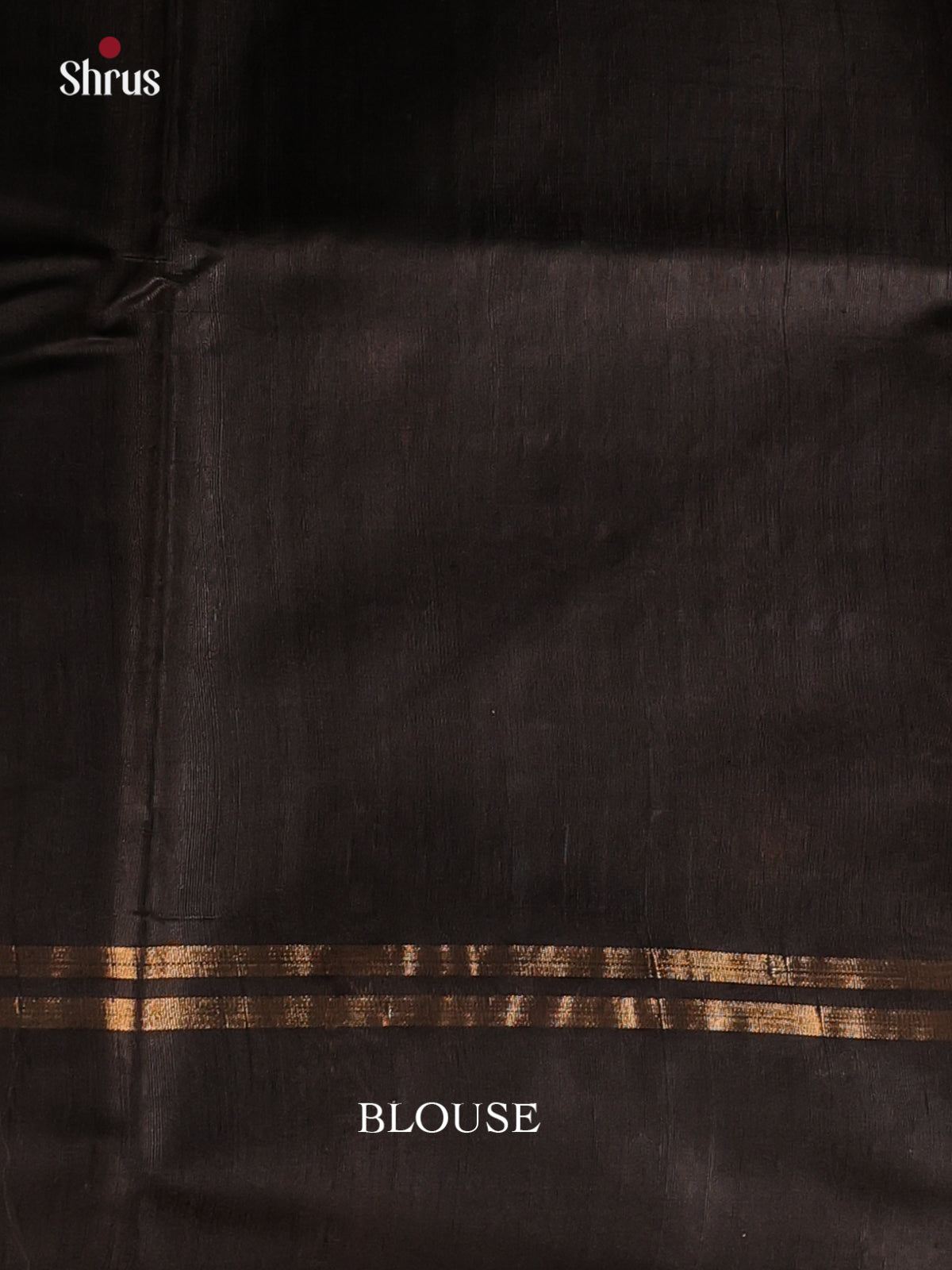 Red & Black - Raw Silk Saree - Shop on Shrus.com